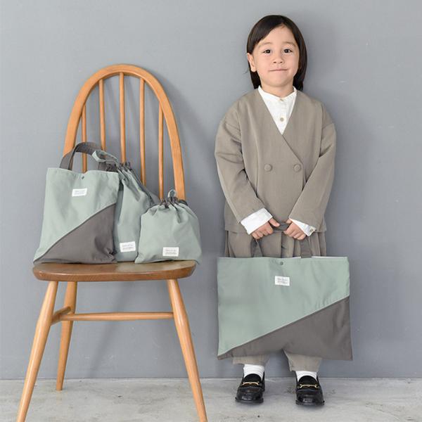 入園 入学 バッグ 4点セット】【北欧シンプル無地】レッスンバッグ