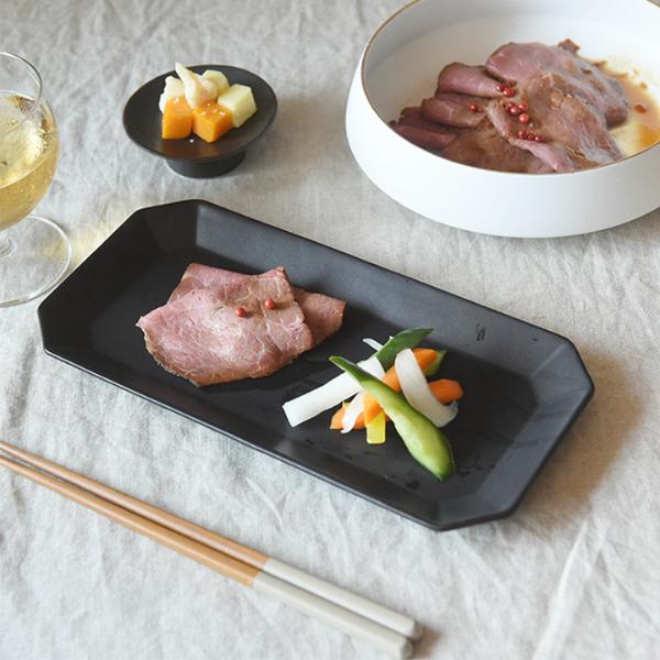 bon moment 毎日使いたくなる 八角長方皿 美濃焼／ボンモマン お正月