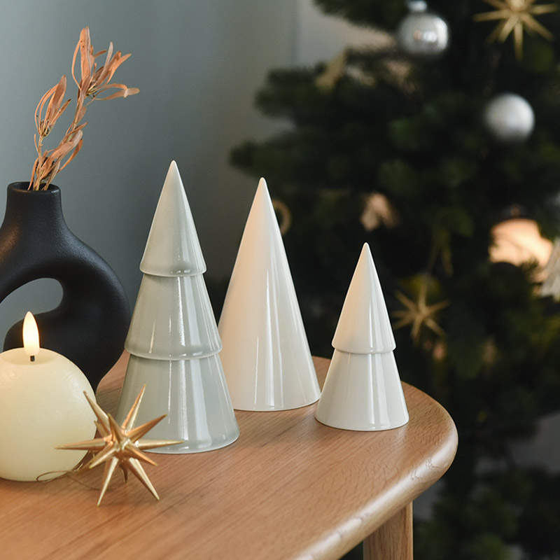 アンジェ別注 磁器のクリスマスツリー 波佐見焼／堀江陶器（20％OFF