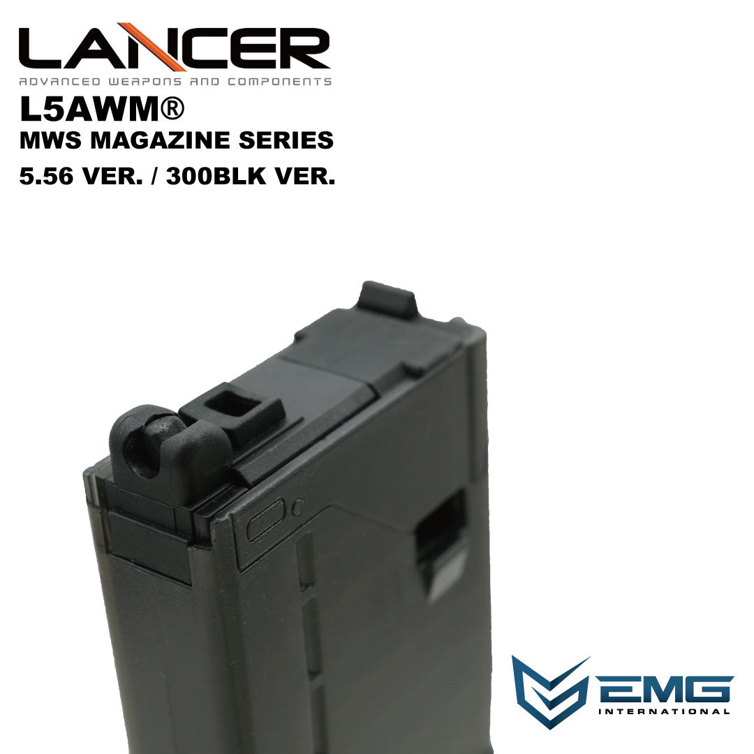 EMG Lancer Systems L5AWM V2 MWS Magazine – High-Capacity & Durable