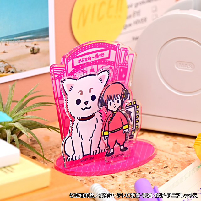 銀魂｜アクリルスタンド（神楽と定春）