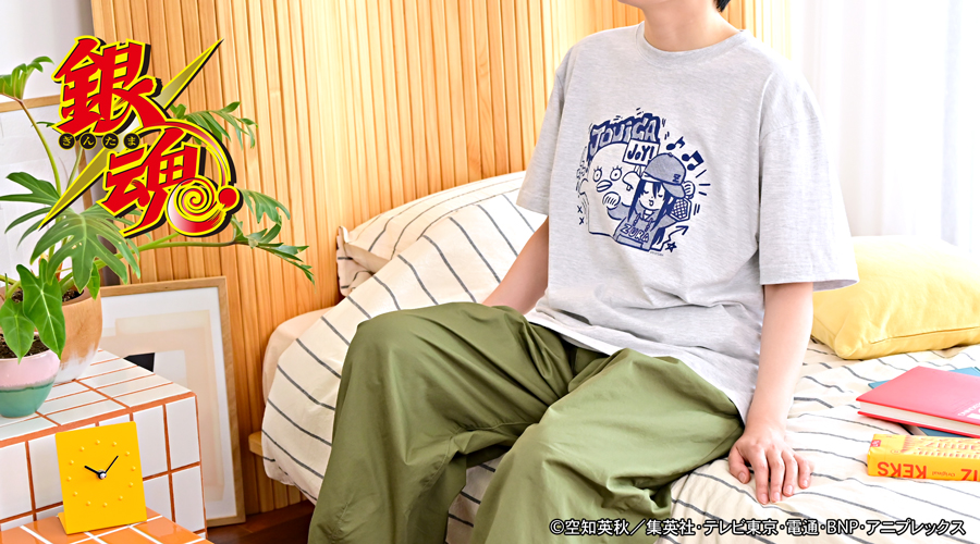 銀魂｜クルーネックTシャツ（桂とエリザベス）