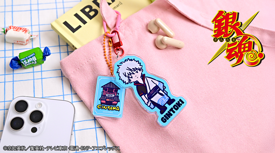 銀魂｜デタッチャブルアクリルキーホルダー（坂田銀時）