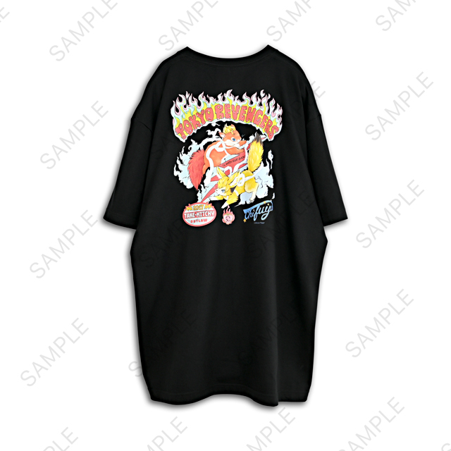 東京リベンジャーズ｜Ms LUTRAコラボ ビッグTシャツ（武道と千冬）
