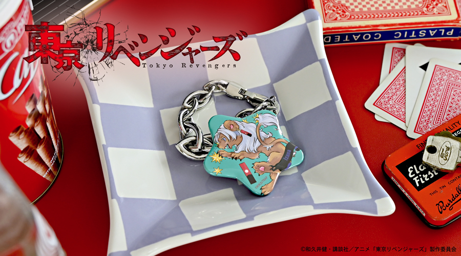 東京リベンジャーズ｜Ms LUTRAコラボ 星型缶バッジ（黒川イザナ）