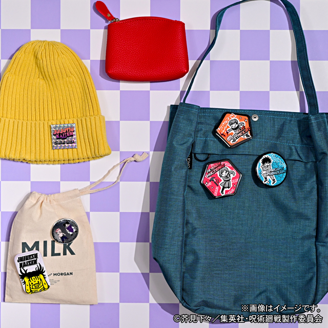 呪術廻戦｜缶バッジセット（虎杖・伏黒・釘崎・脹相）