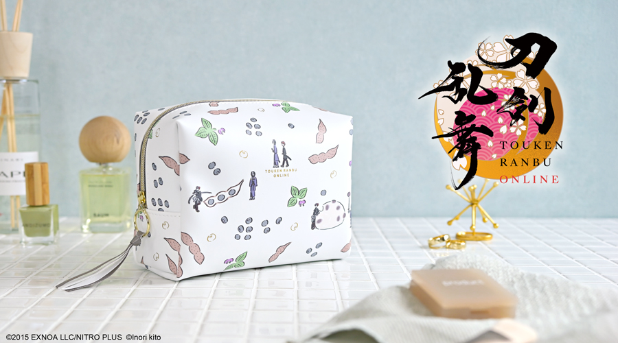 刀剣乱舞ONLINE｜ボックスポーチ（南海太郎朝尊・肥前忠広と黒豆）