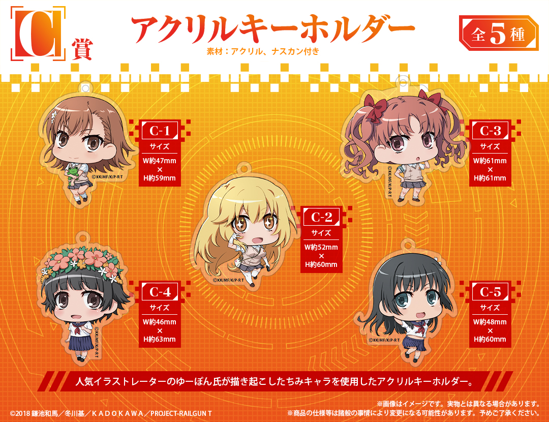 くじメイト】【再販】『とある科学の超電磁砲T』オンラインくじ 2024