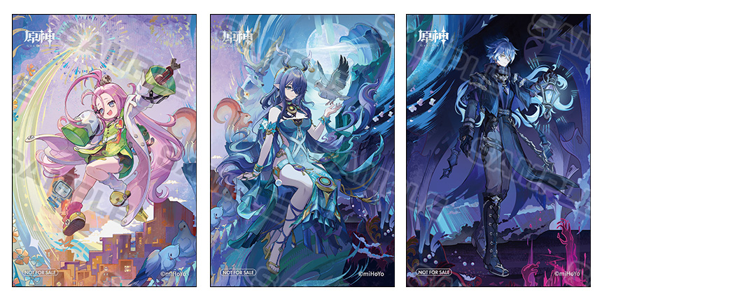 原神 ナド・クライ実装記念 フェア 特典 カード フリンズ ③ 原神