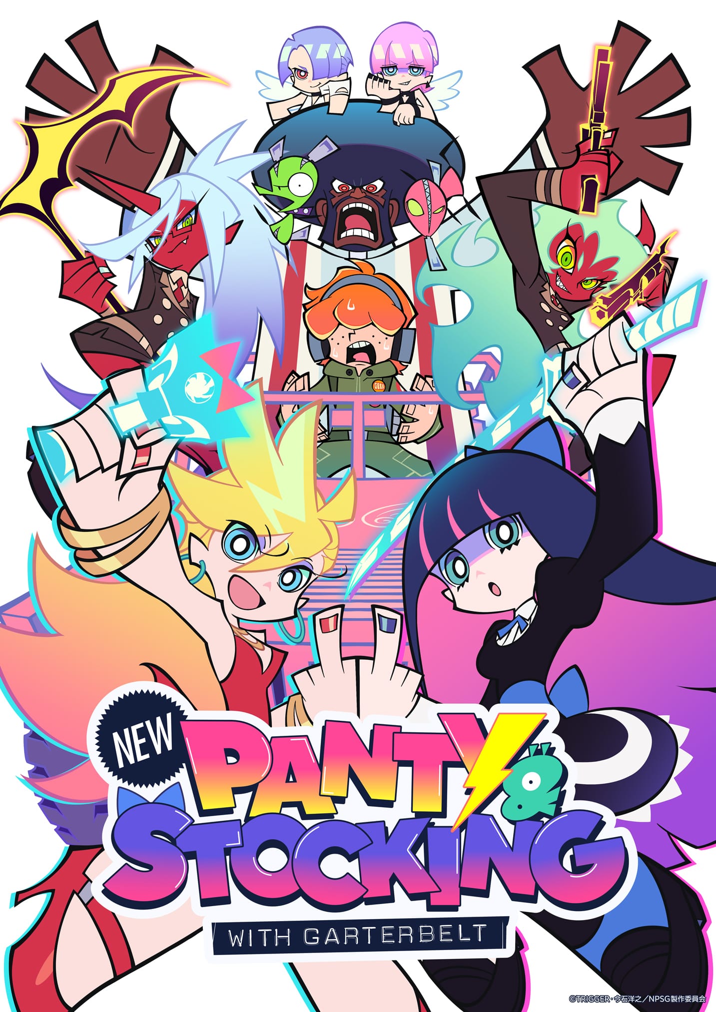 New Panty & Stocking With Garterbelt Anime to Stream on Prime