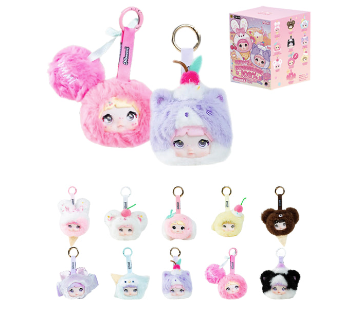 Nommi Sweetness 100% Series Plush Keychains Gift Blind Box – Anime