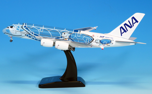 NH40099 1:400 A380 JA381A FLYING HONU ANAブルー ダイキャストモデル