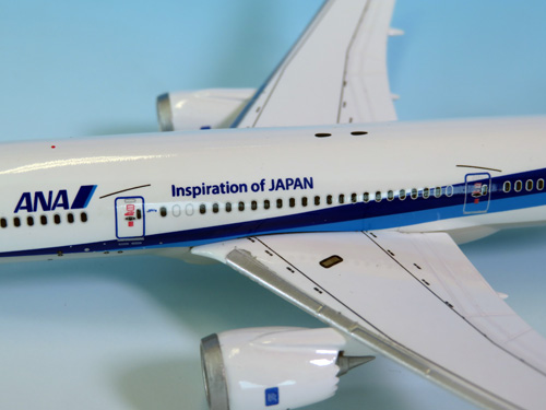 NH40116 1:400 BOEING 787-8 JA831A ABS樹脂完成品（ギアつき