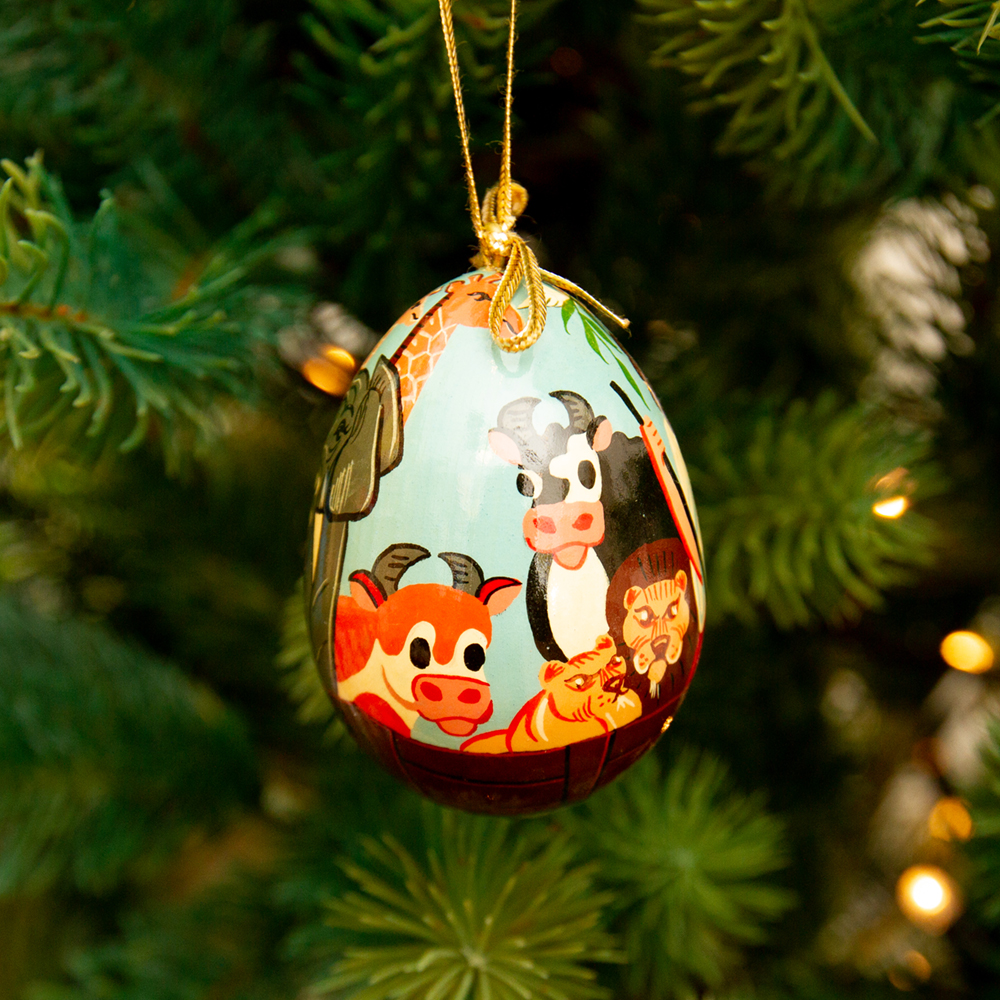 ノアの方舟【ロシア工房のオーナメント】 | ANDCHILD