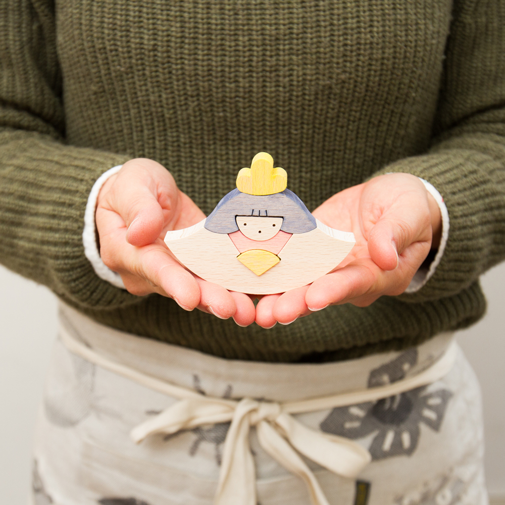 鯛びな【小黒三郎のひな人形】【KH417】 | ANDCHILD