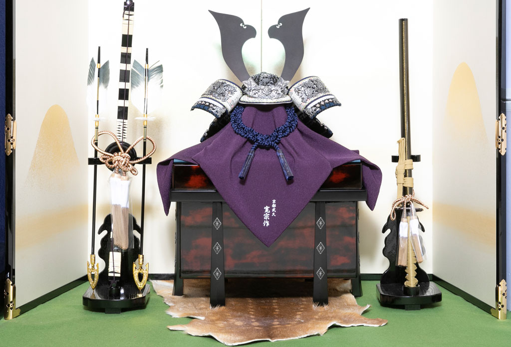 五月人形 鎧・兜【京鎧・京兜】 | 雛人形・京雛・京人形の桂甫作安藤