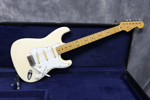 1984-87 Fender Stratocaster, Olympic White, Made In Japan – Andy