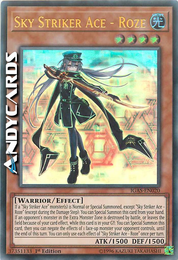 SKY STRIKER ACE - ROZE | AndyCards Srl