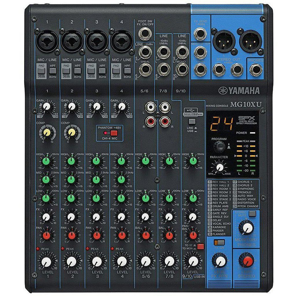 Yamaha MG10 10-Channel Stereo Mixer – Andy's Music
