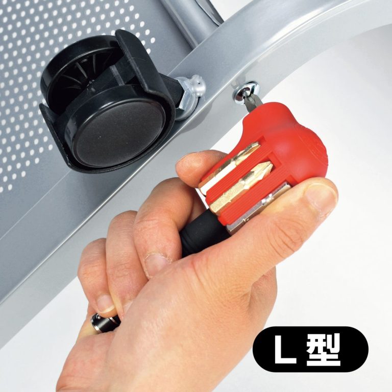 ビットホルダー付 L型ドライバー（組立家具用） | ANEXブランドの