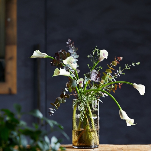 LSA(エルエスエー)/WICKER VASE/LANTERN TAUPE H25 | 青山フラワー