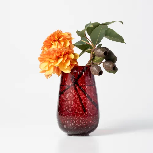 レッド・ブラウン系のフラワーベース（花瓶） | 青山フラワー