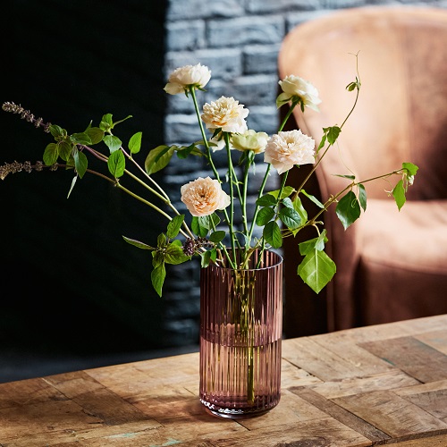 Lyngby Porcelain(リュンビューポーセリン)/Lyngby Vase Glass