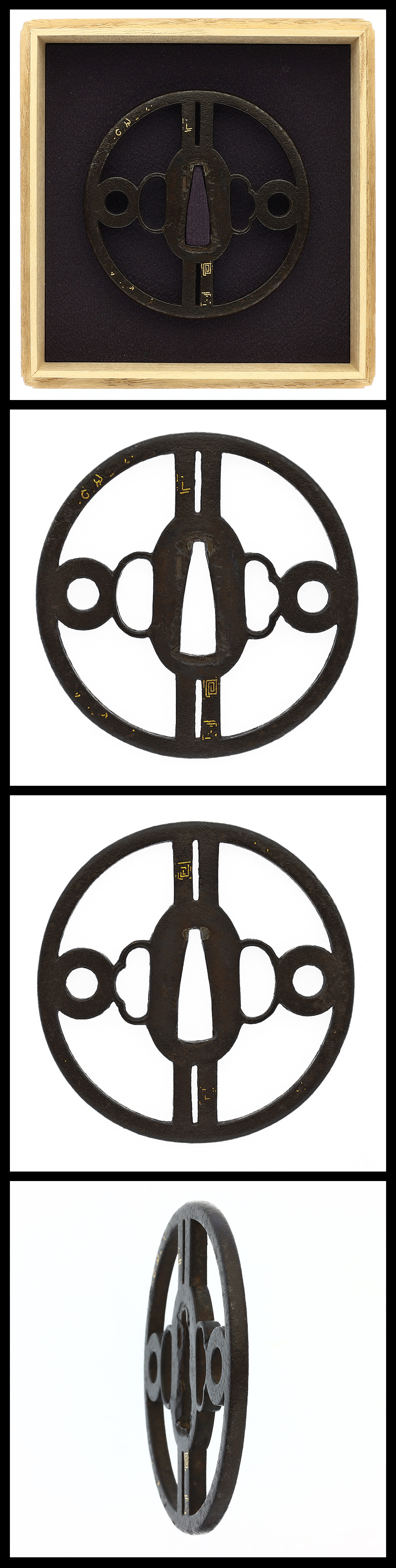 鐔: 無銘(古正阿弥)(特別保存刀装具) | 日本刀販売の葵美術