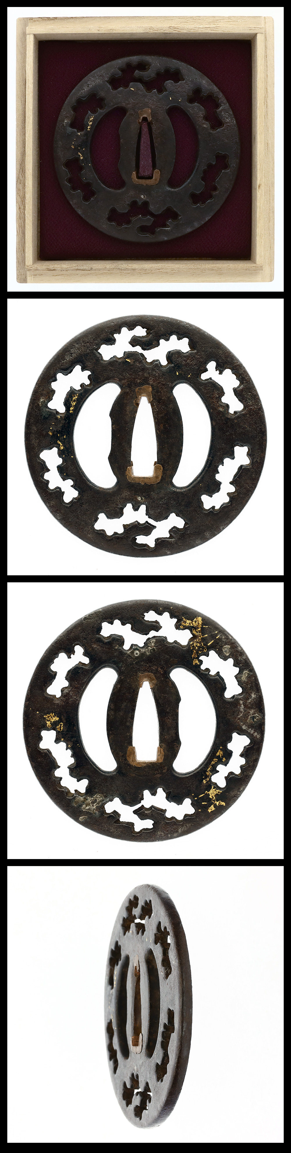 鍔:: 無銘（正阿弥）保存刀装具) | 日本刀販売の葵美術