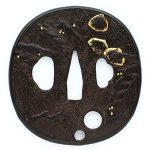 鐔： 江府住辰直 | 日本刀販売の葵美術