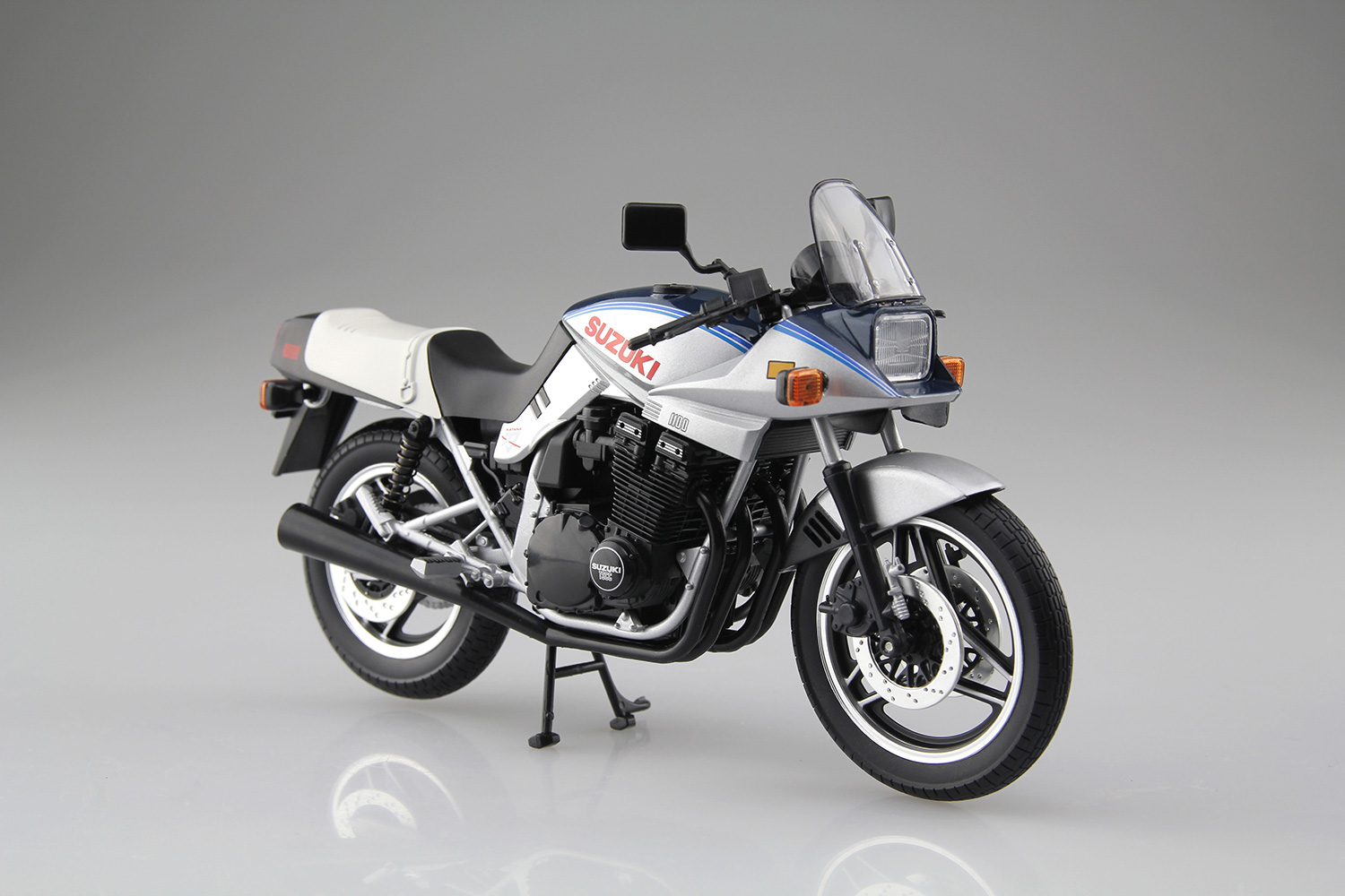 SUZUKI GSX1100S KATANA SD（青／銀）｜株式会社 青島文化教材社
