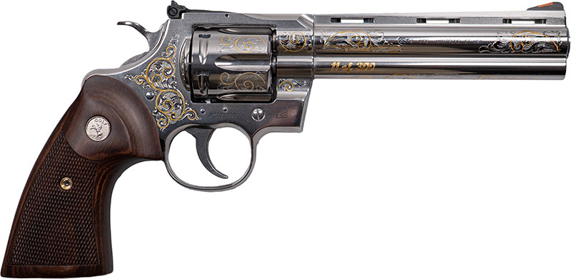 Custom & Collectible Engraved Colt Python CNCPYTHN-WROP6, 357
