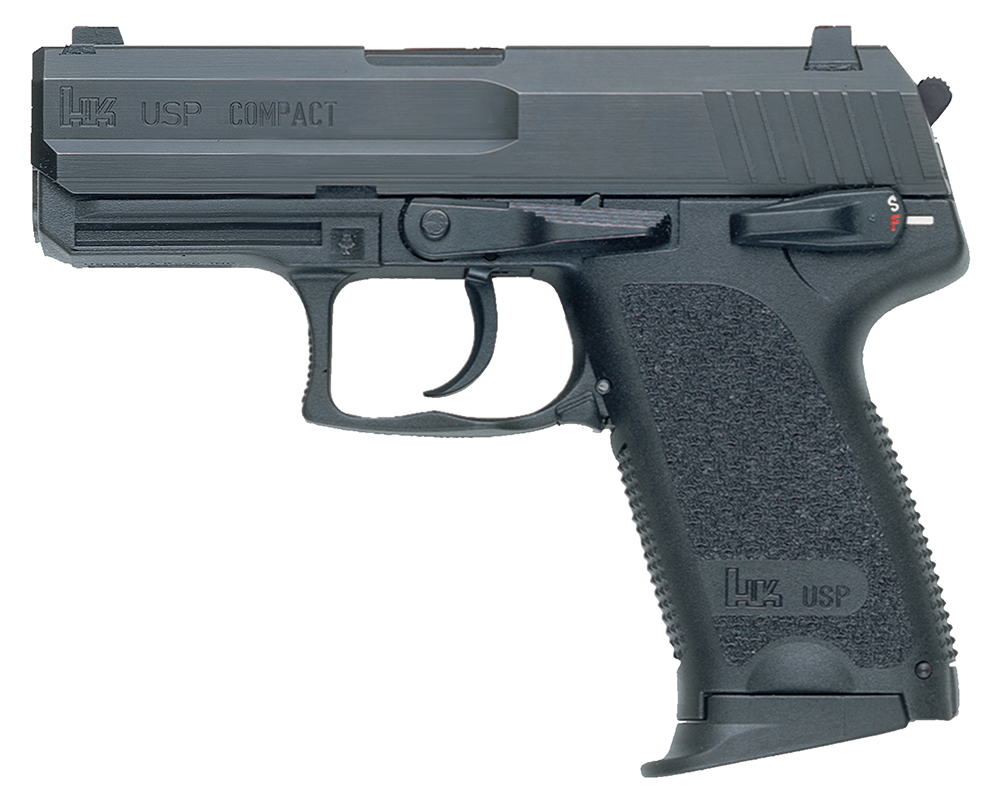 Heckler & Koch USP40 Compact V7 LEM DAO Pistol 81000340, 40 S&W