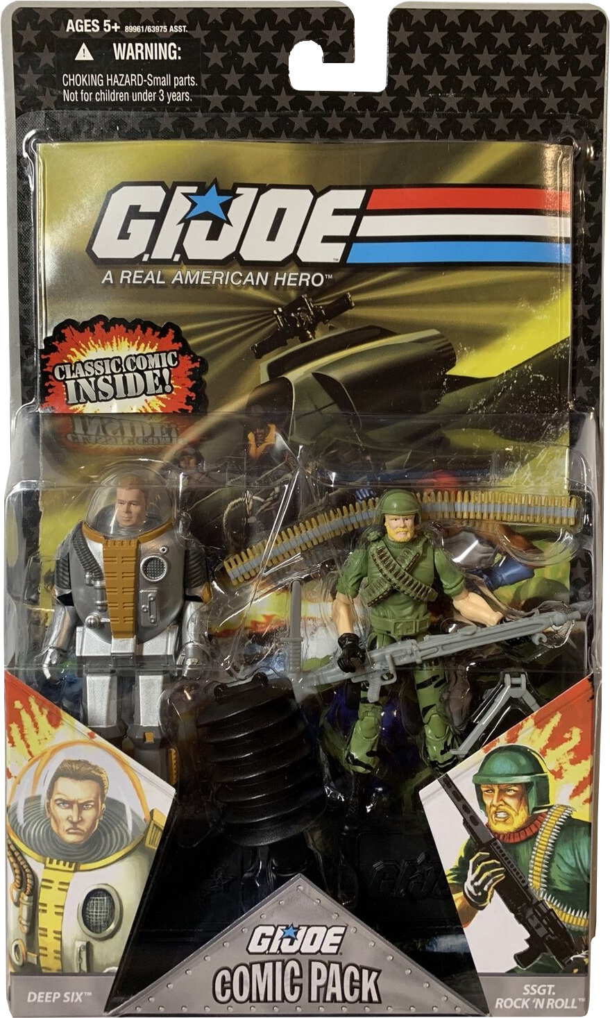 G.I. Joe 25th Anniversary Deep Six and Rock N