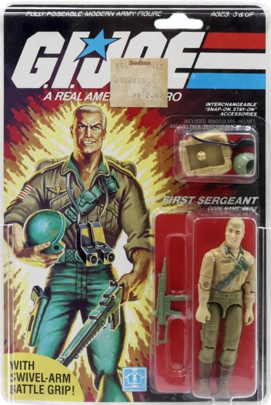 G.I. Joe A Real American Hero Duke (First Sergeant)