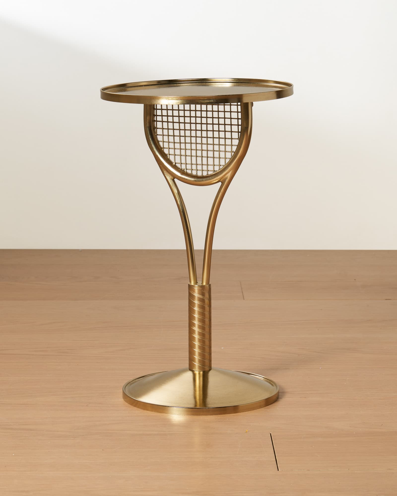 TC321 Serve Tennis Racket Side Table Prop Rental - ACME Brooklyn