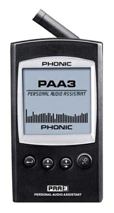 Phonic PAA3 Handheld Audio Analyzer | SPL Sound Meter