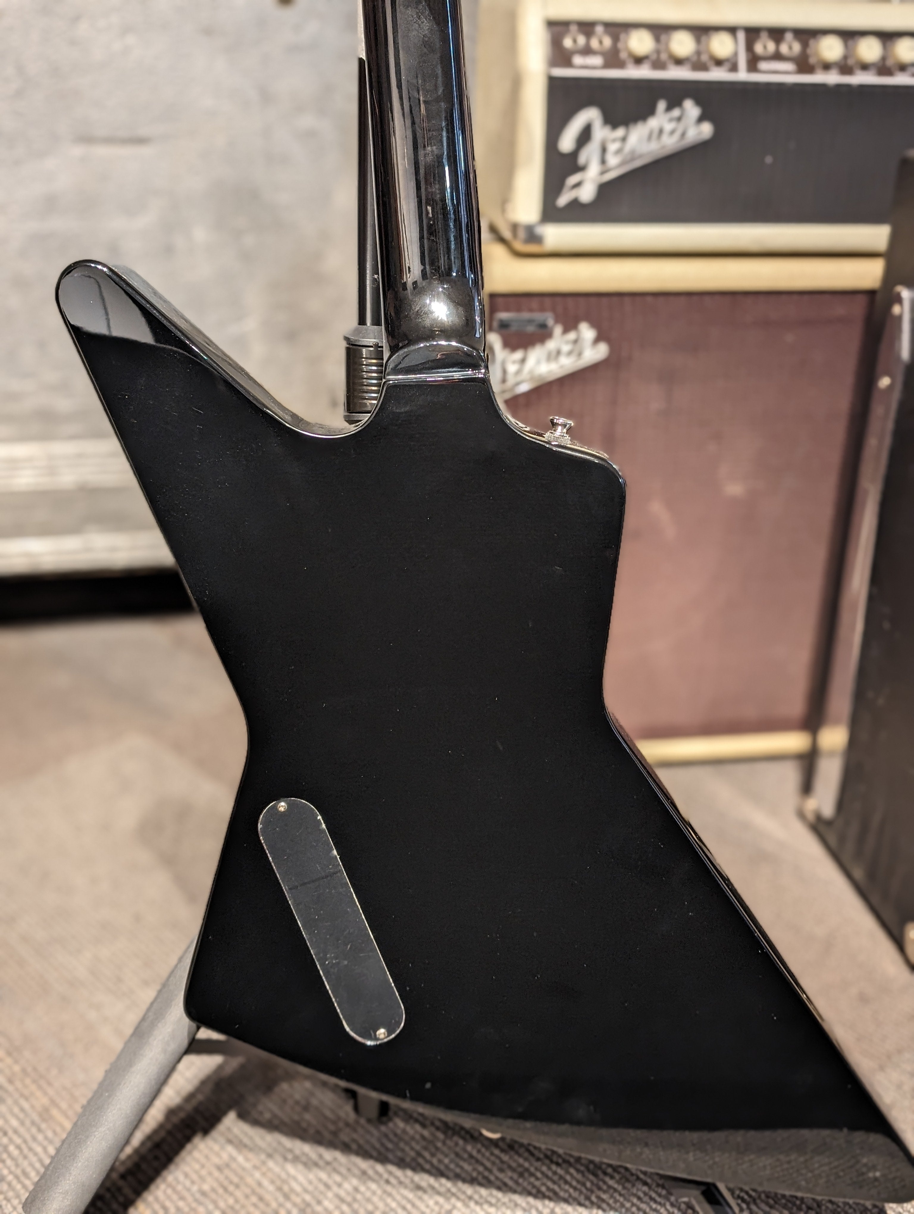 Epiphone Explorer Electric Guitar - Ebony (2022) – Acoustic Music Shop