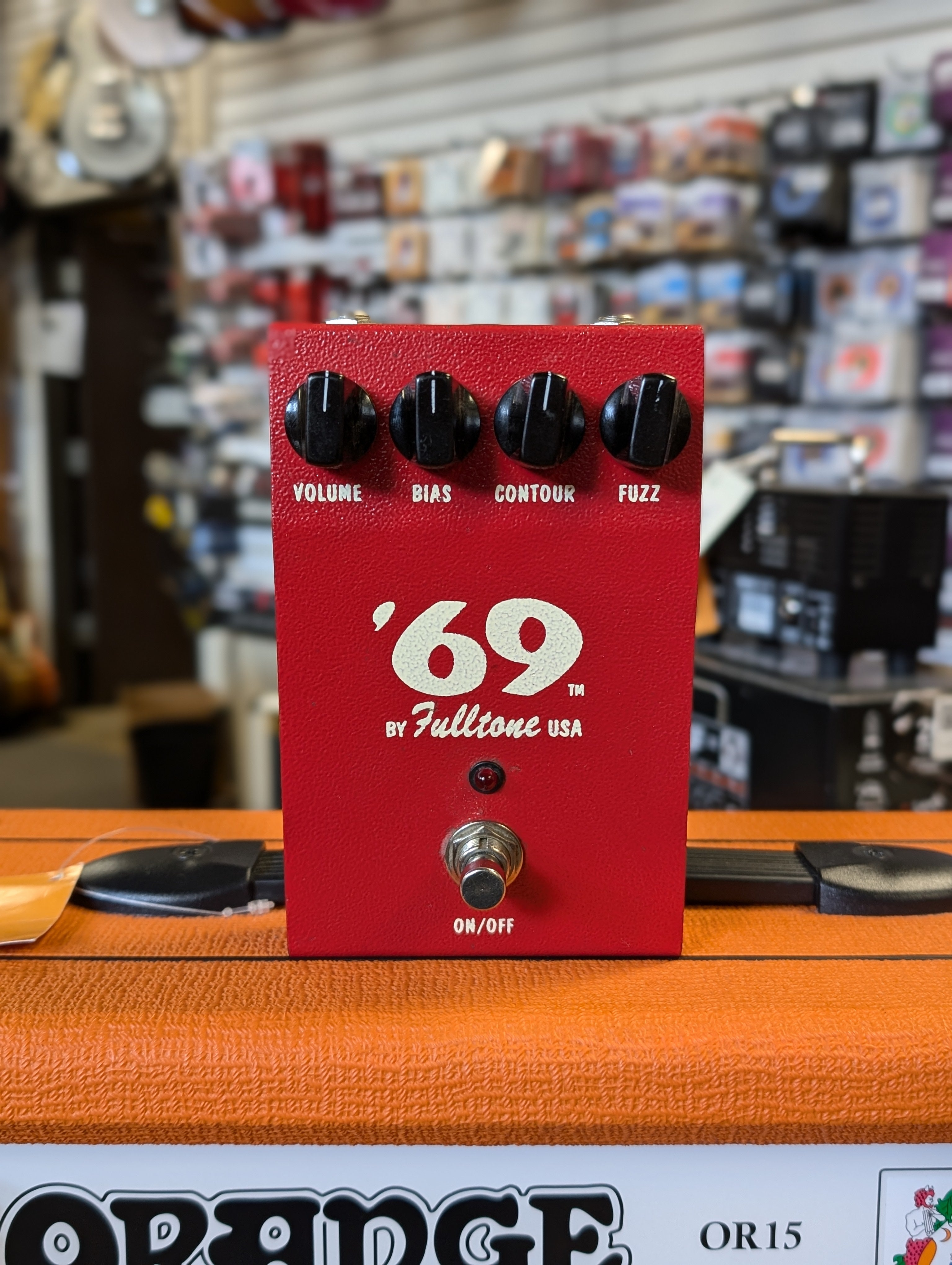 Fulltone '69 Fuzz MK1 w/NKT-275 Transistors (2001) – Acoustic