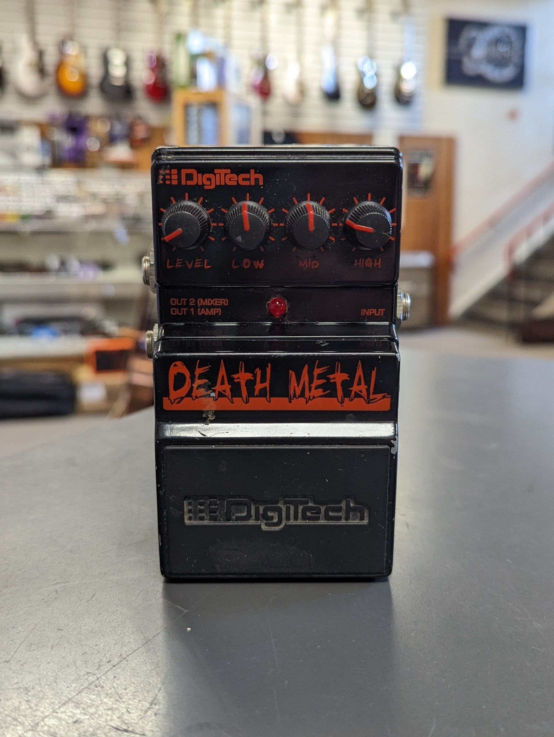 Digitech Death Metal Distortion Pedal (Used) – Acoustic Music Shop