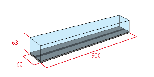 鉄道模型Nゲージ用アクリルケース | アクリ屋ドットコム