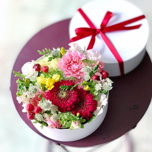 プリザーブドフラワー・アレンジメントフラワー 大阪市北区天神橋の