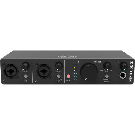 Arturia MiniFuse 2 Portable 2x2 USB Type-C Audio/MIDI Interface