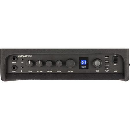 Fender Mustang LT25 Digital Amplifier, 120V, Black 2311100000