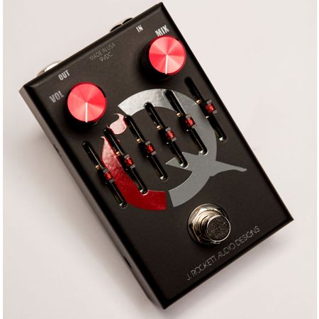 J Rockett IQ Compressor Pedal with 6 Band Graphic EQ IQ EQ/COMPRESSOR