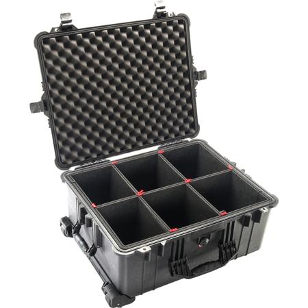 Pelican 1610 Watertight Hard Case with TrekPak Divider System
