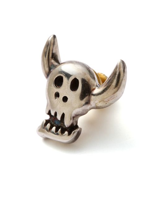 SEVEN BY SEVEN - ピンズ - SILVER PINS - Bicorn skull | ADDICT WEB SHOP
