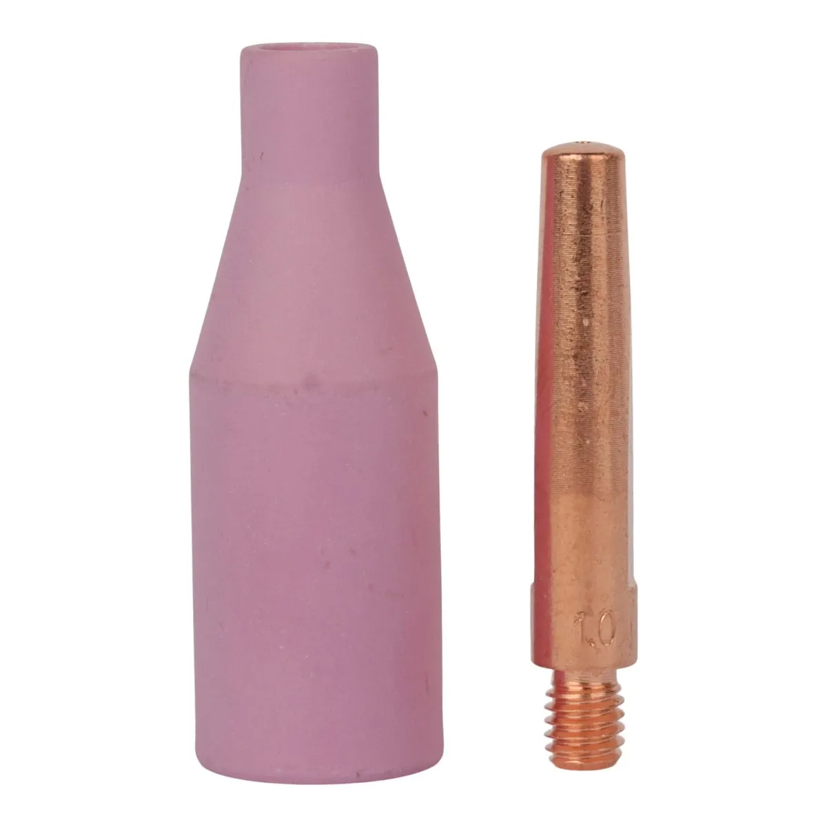 MAC AFRIC MIG Ceramic Shroud Nozzle & MIG Contact Tip Kit | Adendorff