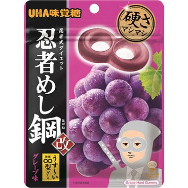 おうちでイオン イオンネットスーパー 味覚糖 忍者めし鋼 グレープ味 45g