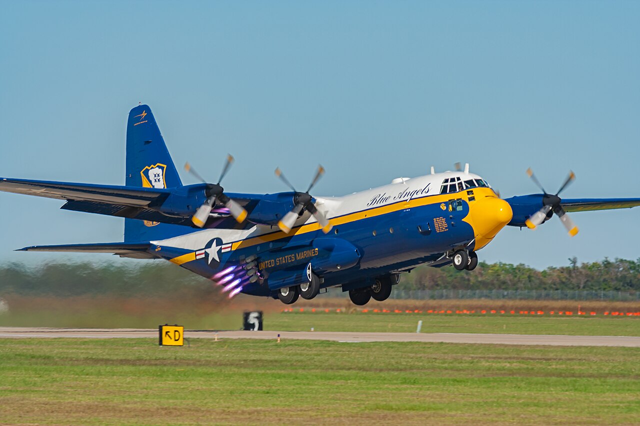 Blue Angels Lockheed C-130 'Fat Albert' to head to UK